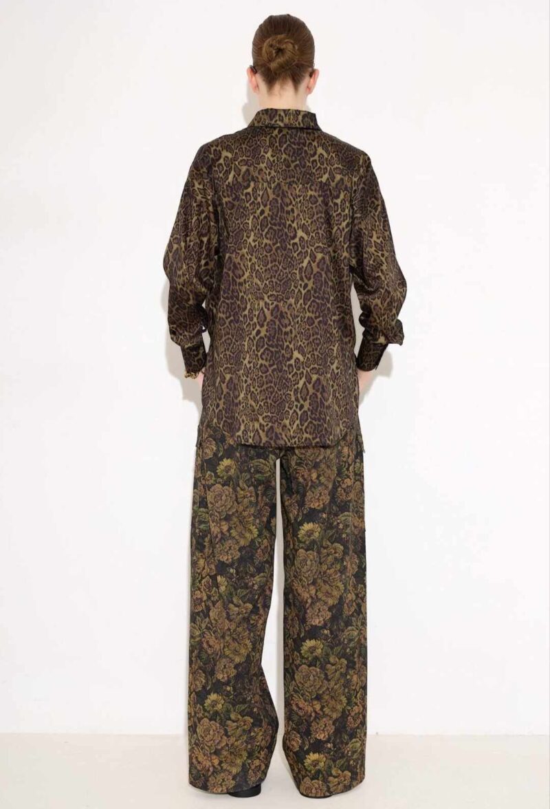 Odina Cargo Floral Trousers