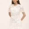 Margaret Lace Dress - White