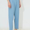 Portia Crepe Crop Trousers