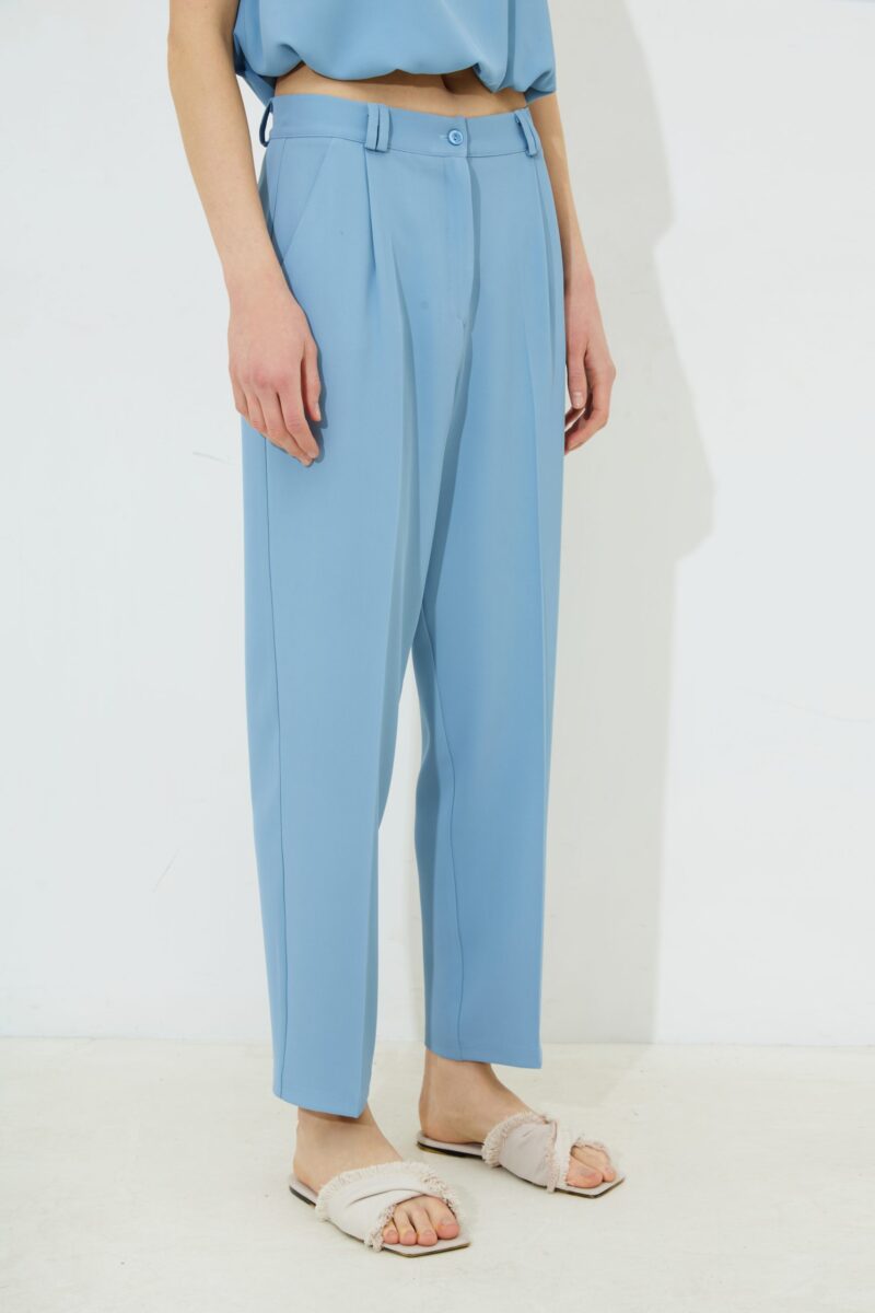 Portia Crepe Crop Trousers