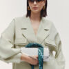 Kika Scarf Leopard - Blue