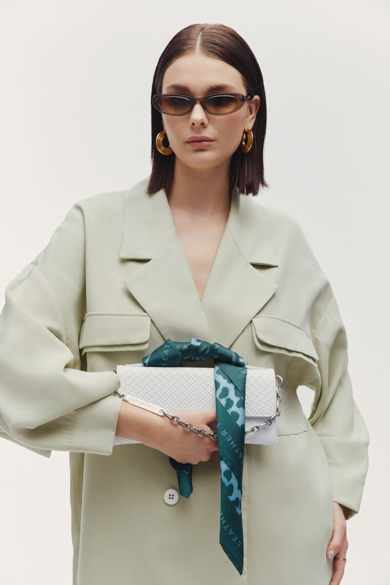 Kika Scarf Leopard - Blue