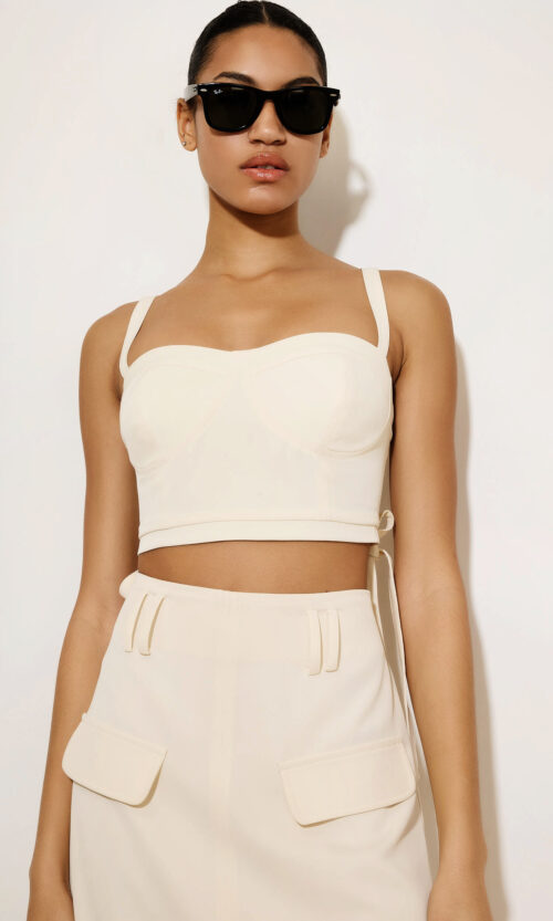 Philippa Crepe Bustier