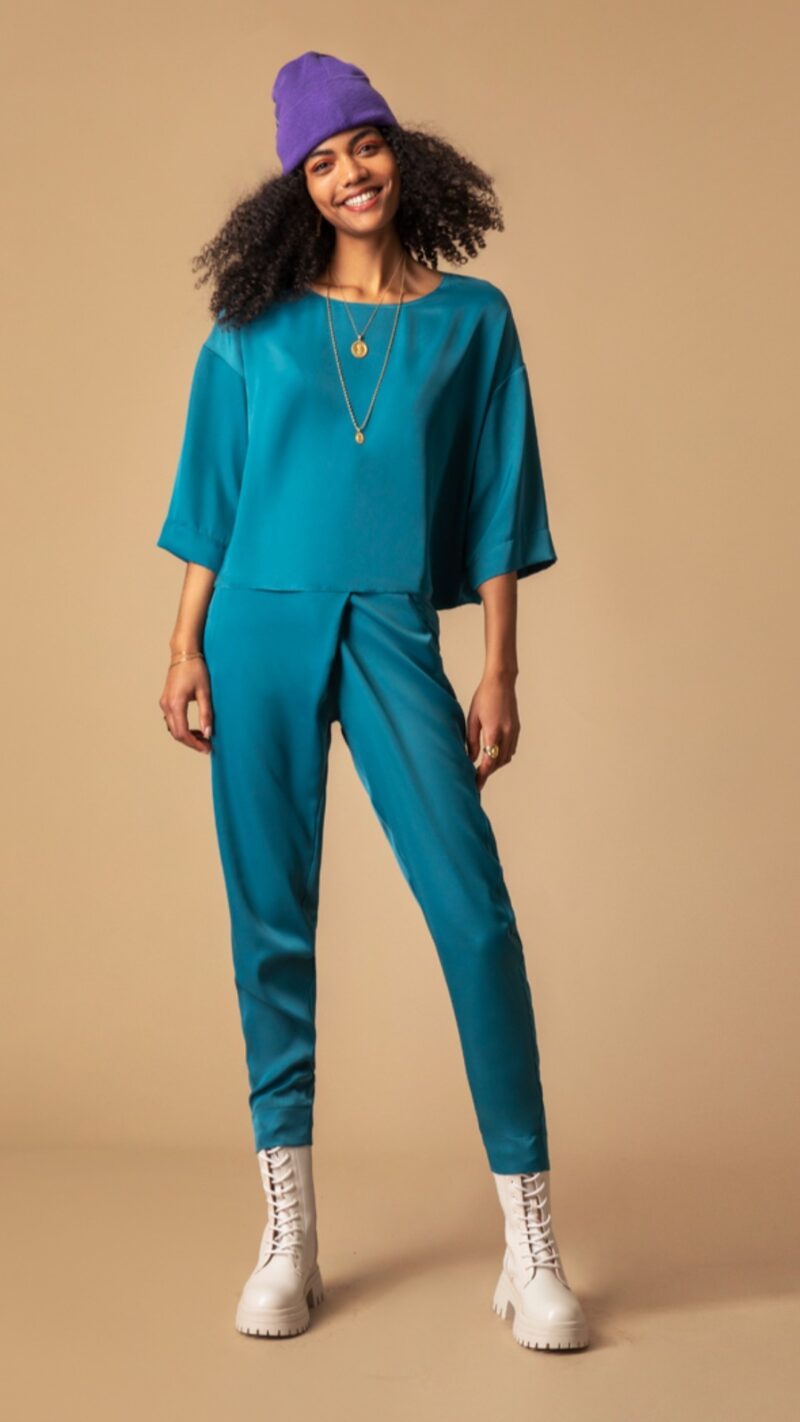 Screenshot_20250910_142117_Instagram Satina Pants - Πετρόλ