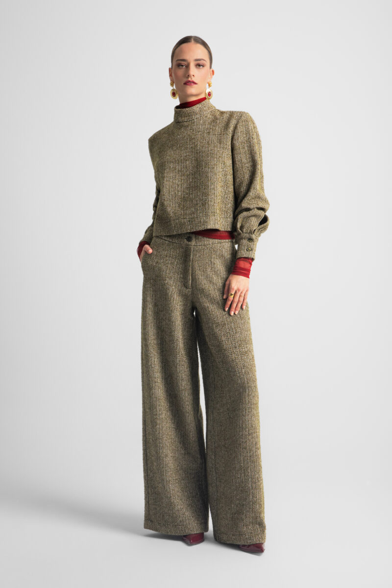 Leona Blouse - Khaki