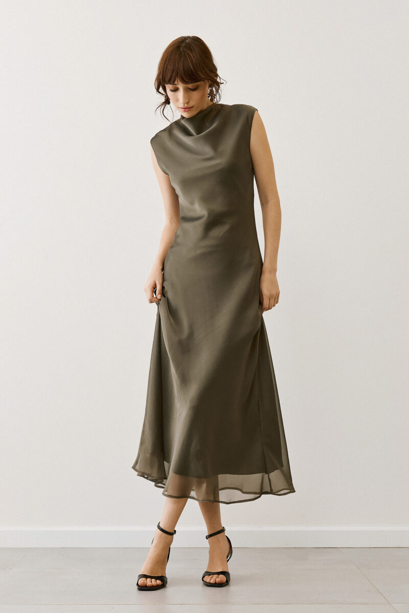 Lydia Dress - Olive