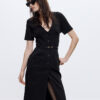 Maisie Punto Dress - Black