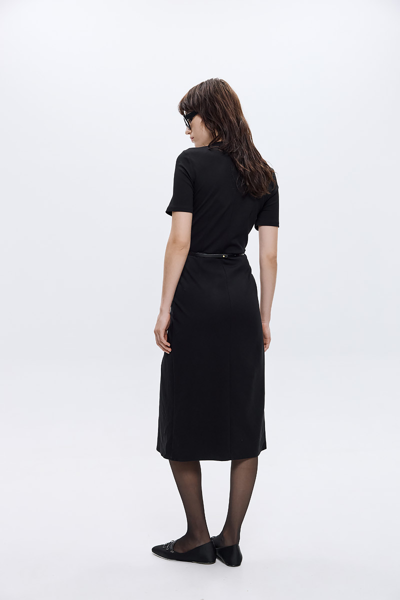 Maisie Punto Dress - Black