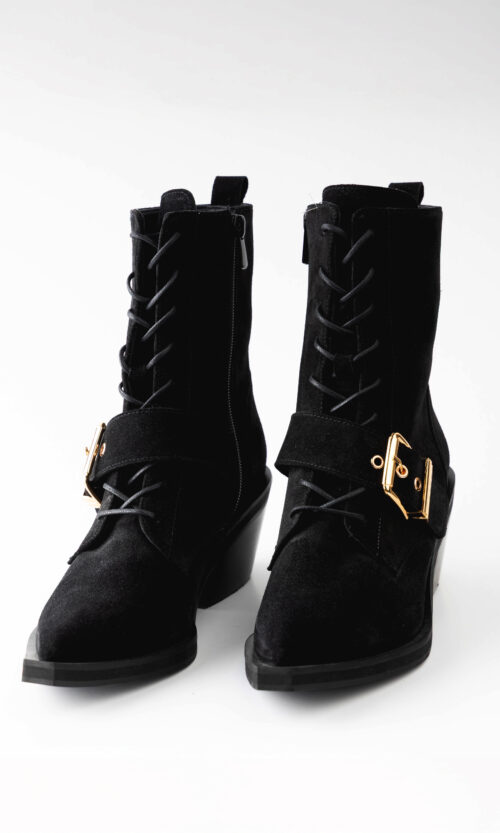 NYC Cowboy Boots - Black