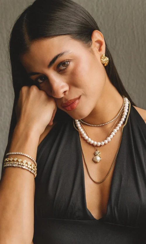 Aurelia Pendant - Gold