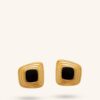 almyearrings143 70's Retro Earrings - Gold