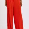 Marisa Crepe Trousers - Red