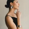 ALMYNOMA-20.1-364-1022x1536 Mirror Earrings - Silver