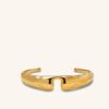Caroline Cuff Bracelet - Gold