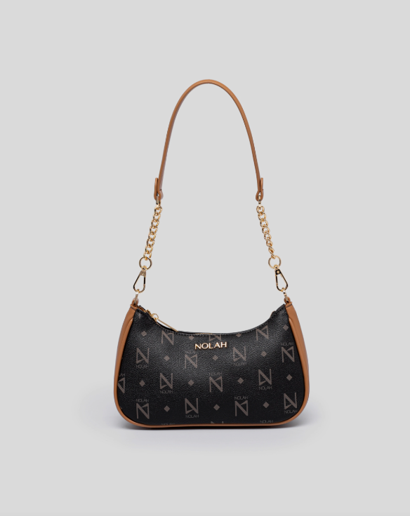 Mona Shoulder Bag - Brown