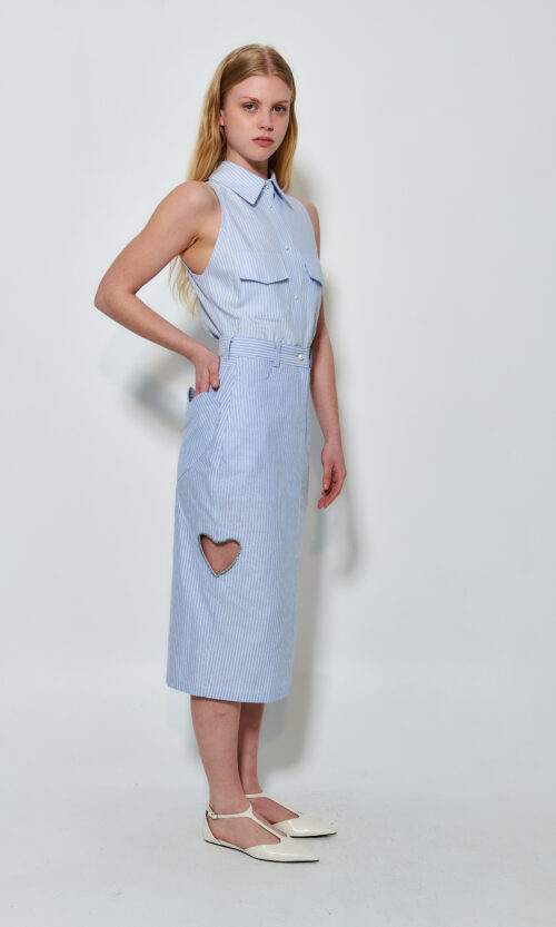 Cloe Skirt - Baby Blue