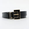 Butter Leather Belt - Black