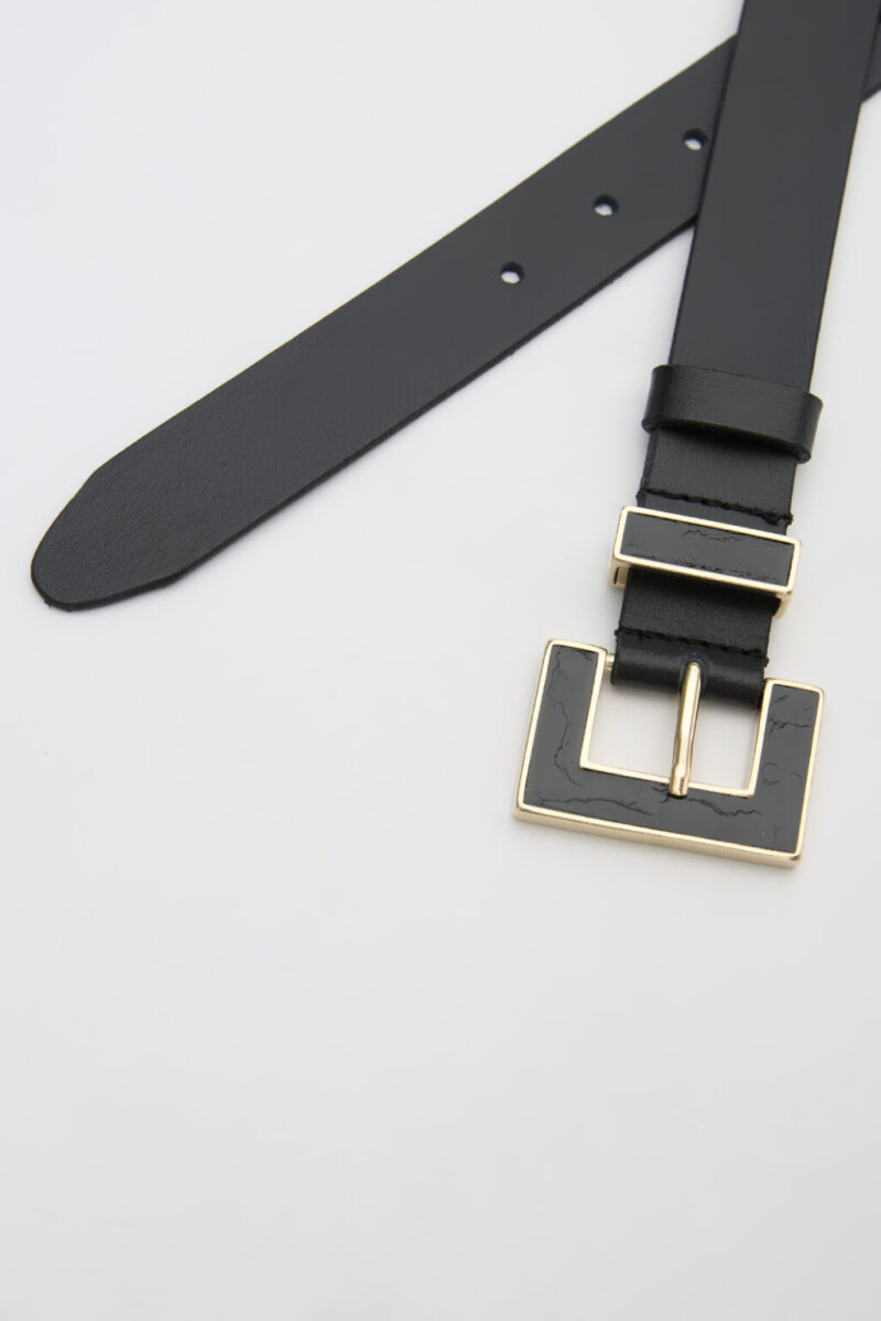 Butter Leather Belt - Black