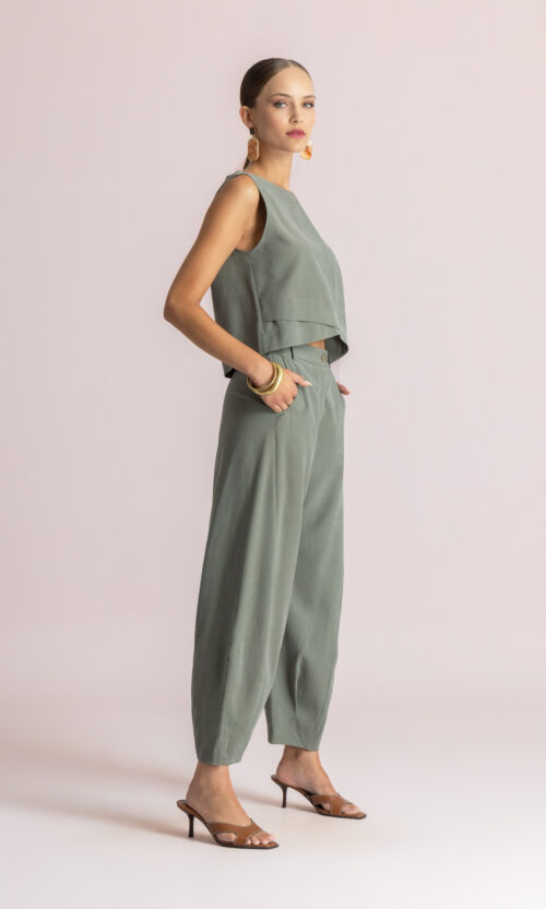 Grace Pants - Chilli Red